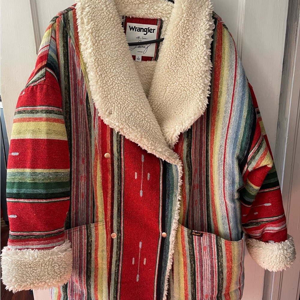Wrangler Cozy Sherpa Lined Jacket